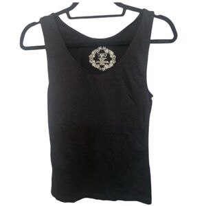 Cato size  large Black scoop neck Control tank NWOT